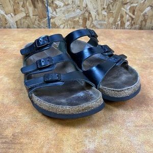 Women's Sz 39  Birkenstock Florida Oiled Leather Footbed Sandal 8-8.5
